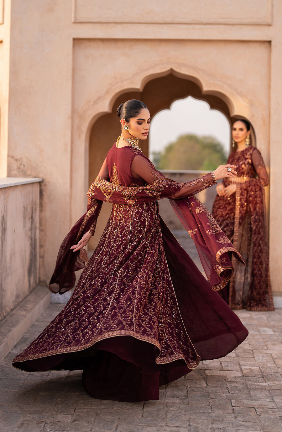 Zarif | Sahiba Formals | UNST-SBA-01 ELIF - Ladies Clothes - Maria Faisal