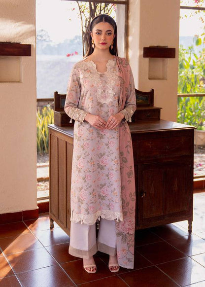 Myeesha | Lamhay Luxury Lawn 25 | Kanwal (Long Shirt) by Maria Faisal - Registered Vendor of : Myeesha - type : Ladies Clothes - 100% original wedding dresses