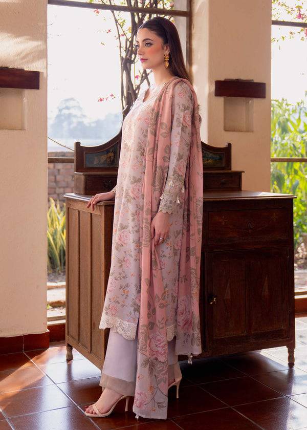 Myeesha | Lamhay Luxury Lawn 25 | Kanwal (Long Shirt) by Maria Faisal - Registered Vendor of : Myeesha - type : Ladies Clothes - 100% original wedding dresses