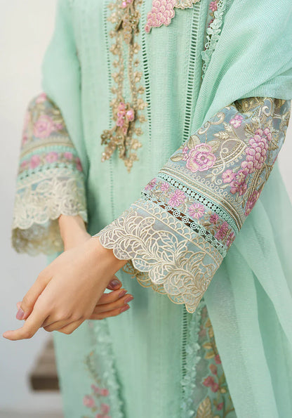 Zarqash | Belle Ame 24 | BL 006 Aqua Blue - Luxury - Maria Faisal