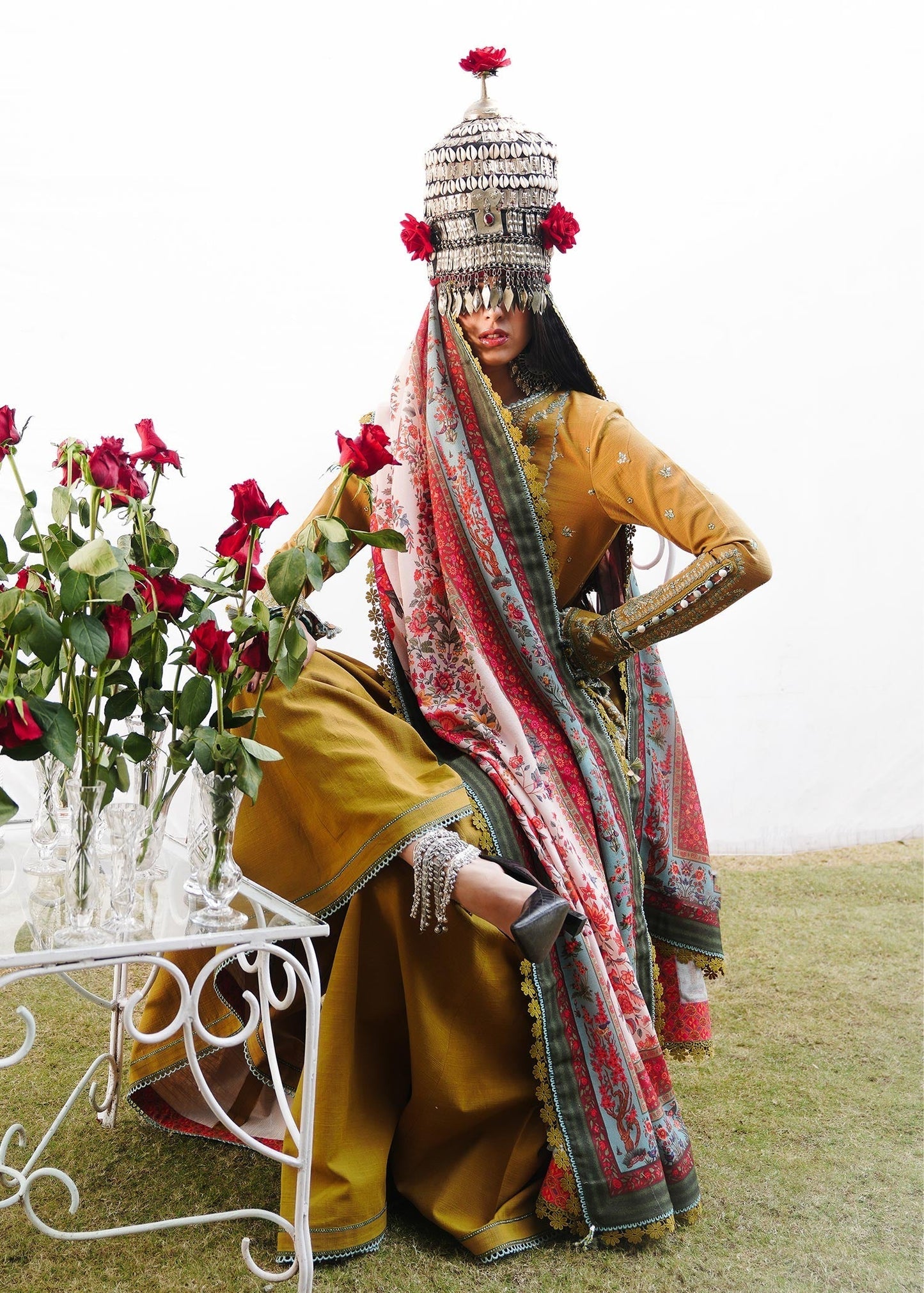 Hussain Rehar | Winter Shawl 24 | Sehr - Ladies Clothes - Maria Faisal