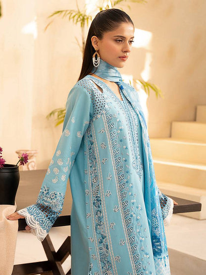 Rajbari | Jahaan Premium Festive Lawn | SIRA (Jahan) 5-B by Maria Faisal - Registered Vendor of : Rajbari - type : Ladies Clothes - 100% original wedding dresses