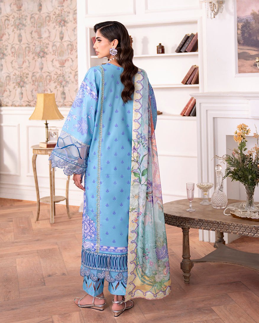 Roheenaz | Aezel Embroidered Cambric | Miren - Ladies Clothes - Maria Faisal