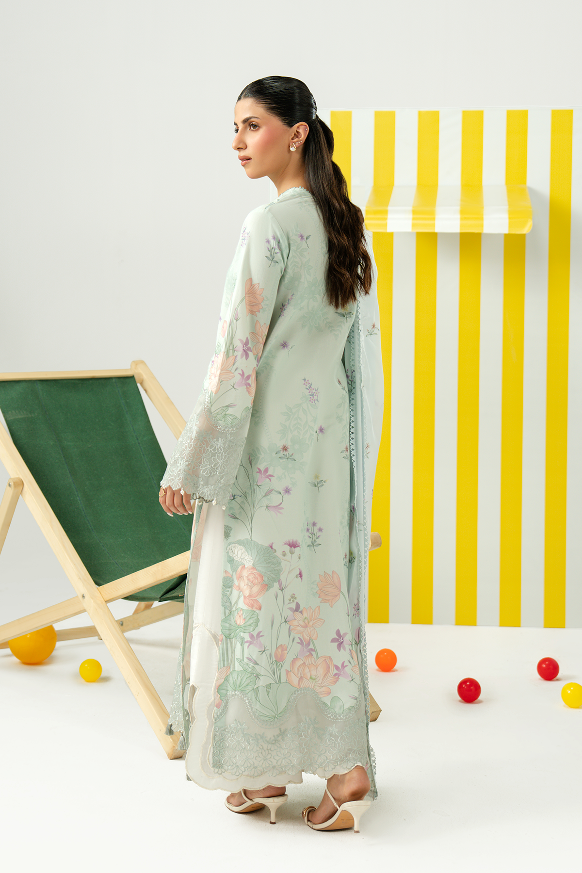 Zarposh | Sundaze Luxe Pret | Caspia - Luxury Dress - available at Maria Faisal in UK and USA.