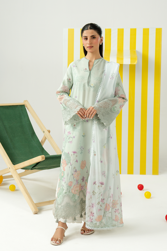 Zarposh | Sundaze Luxe Pret | Caspia - Luxury Dress - available at Maria Faisal in UK and USA.