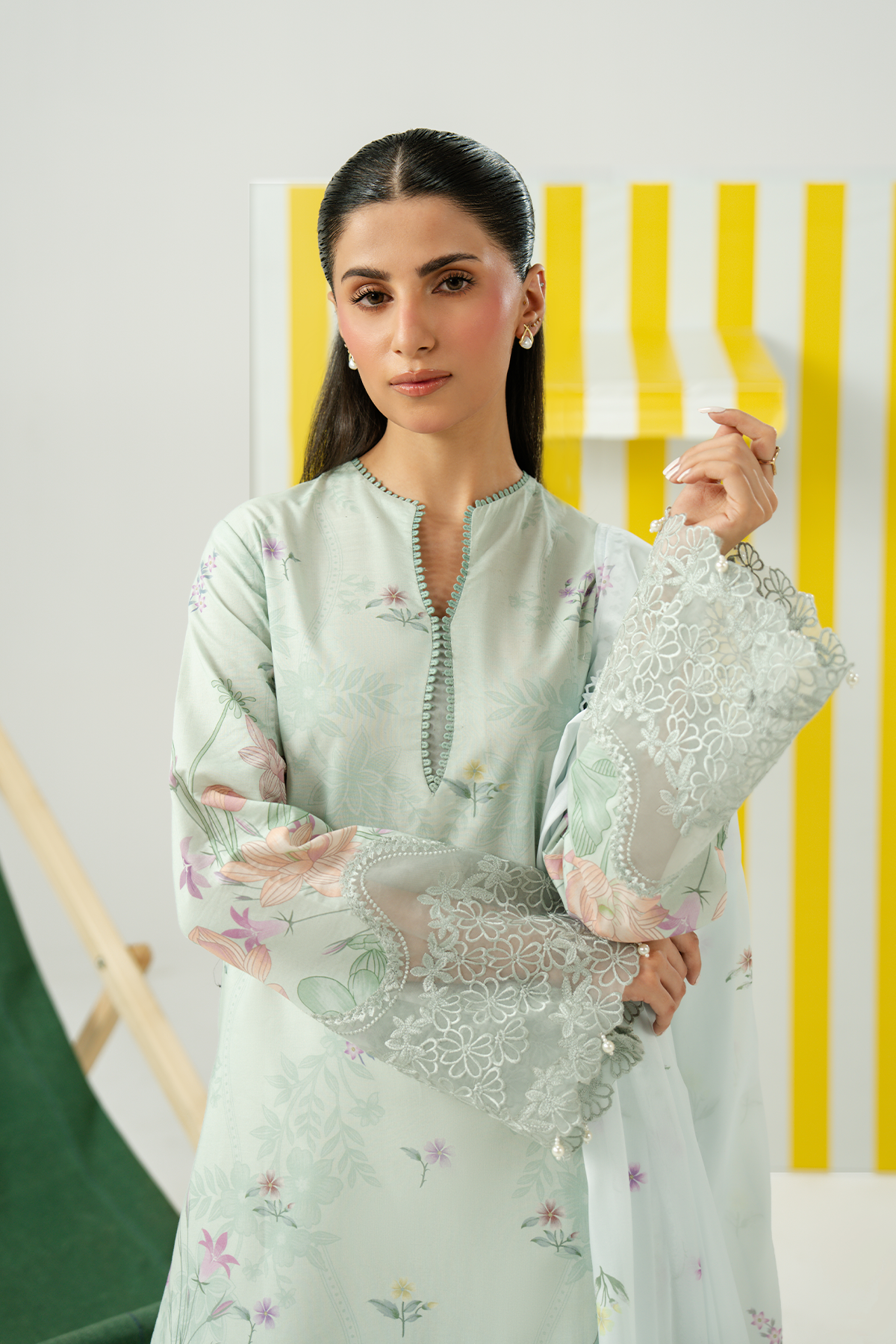 Zarposh | Sundaze Luxe Pret | Caspia - Luxury Dress - available at Maria Faisal in UK and USA.