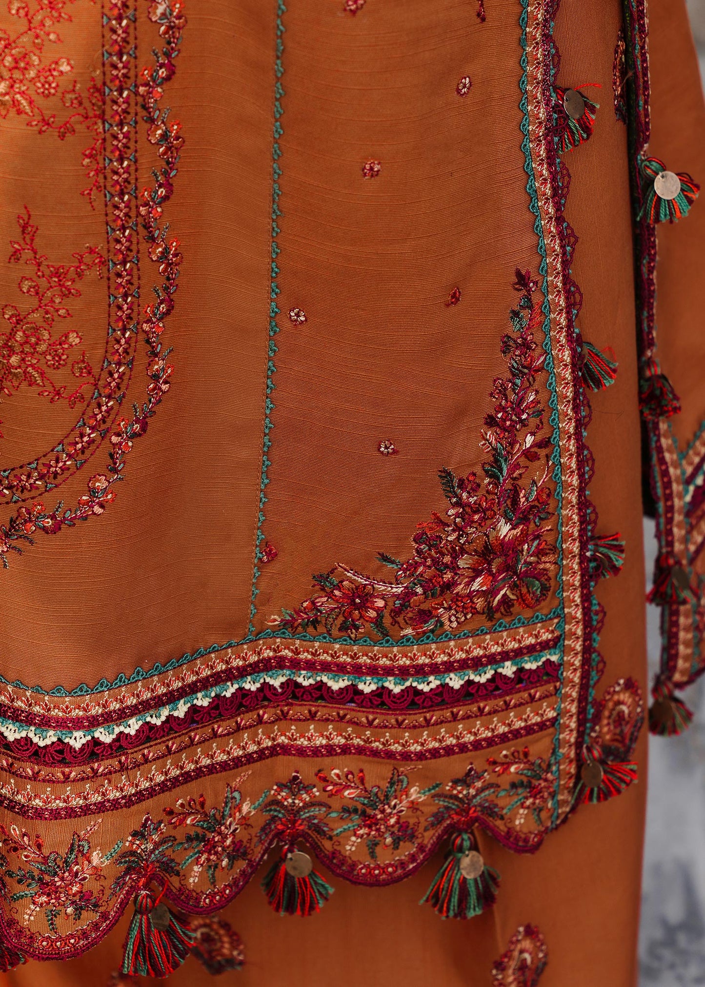 Hussain Rehar | Winter Shawl 24 | Tamar - Ladies Clothes - Maria Faisal