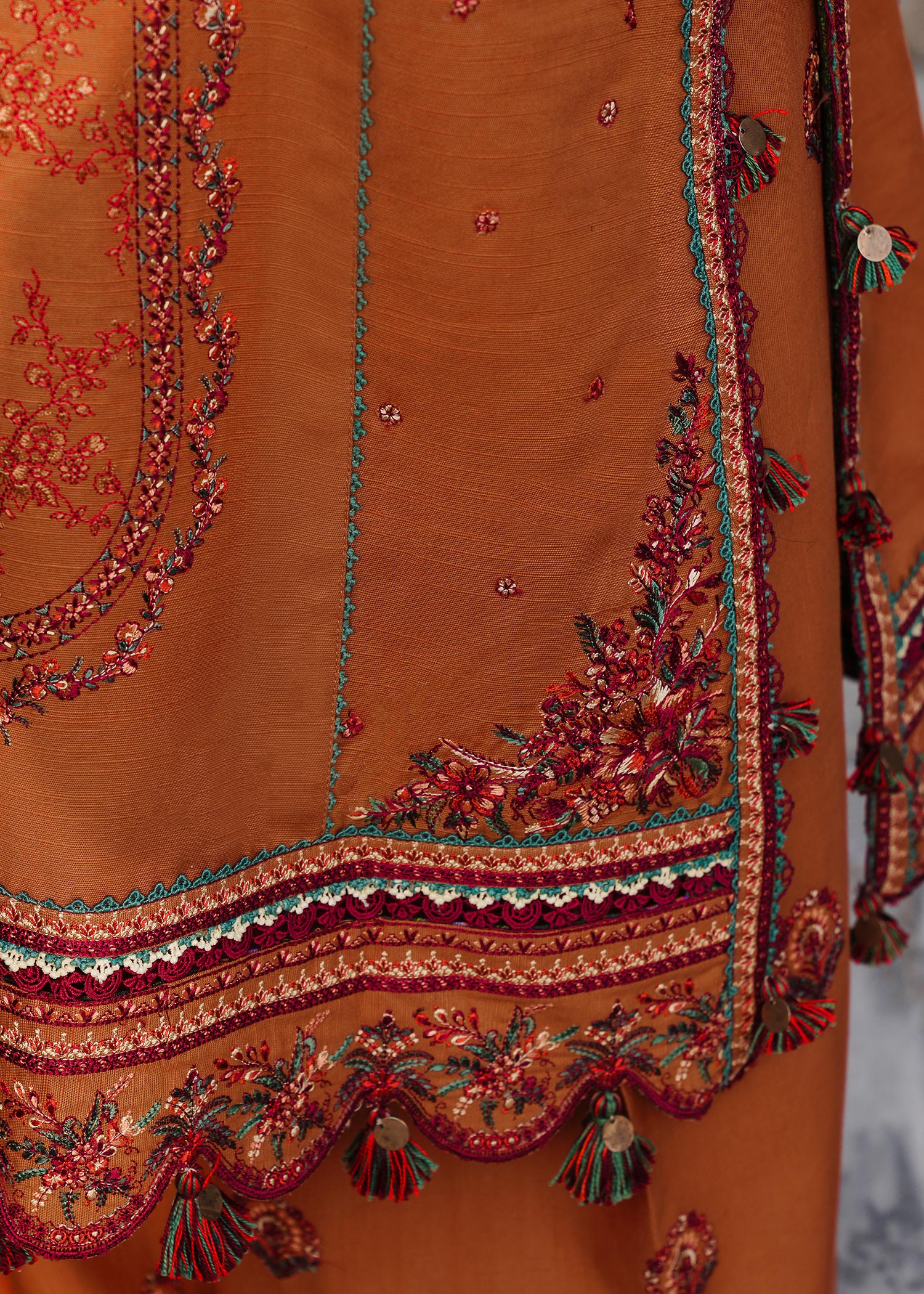 Hussain Rehar | Winter Shawl 24 | Tamar - Ladies Clothes - Maria Faisal