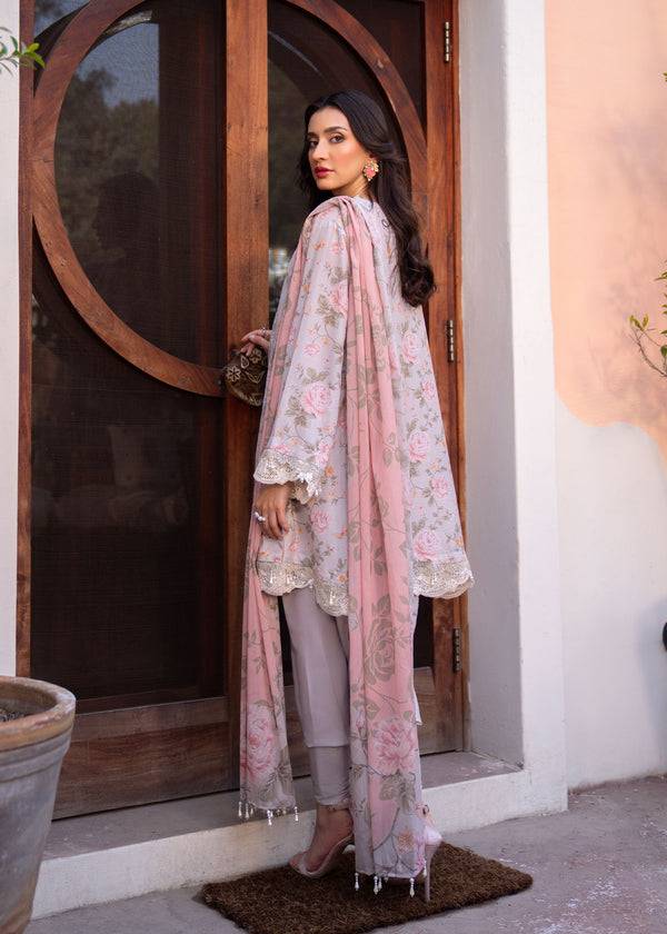 Myeesha | Lamhay Luxury Lawn 25 | Kanwal (Short Shirt) by Maria Faisal - Registered Vendor of : Myeesha - type : Ladies Clothes - 100% original wedding dresses