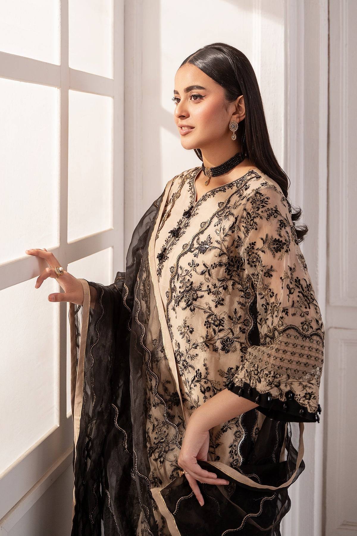 Charizma | Festive Pret | CMA-5-025 by Maria Faisal - Registered Vendor of : Charizma - type : Ladies Clothes - 100% original wedding dresses