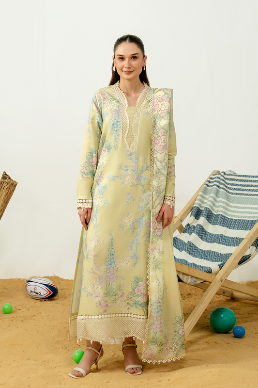 Zarposh | Sundaze Luxe Pret | MISTRAL - Luxury Dress - available at Maria Faisal in UK and USA.