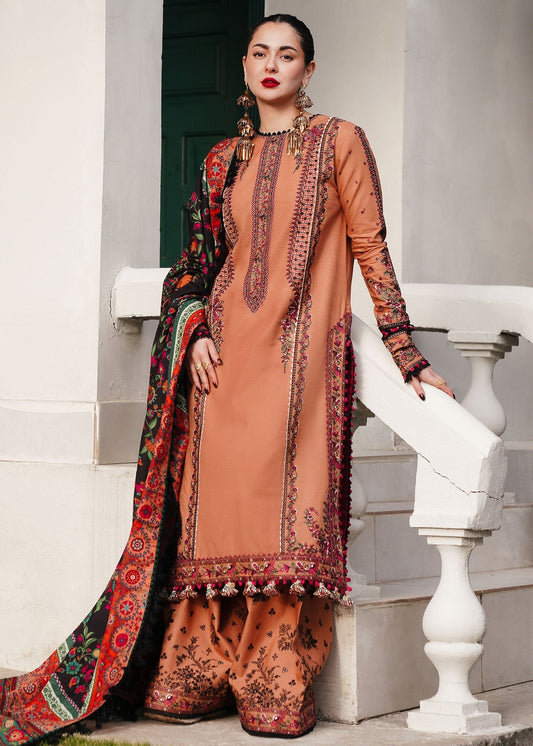 Hussain Rehar | Winter Shawl 24 | Sahira - Ladies Clothes - Maria Faisal