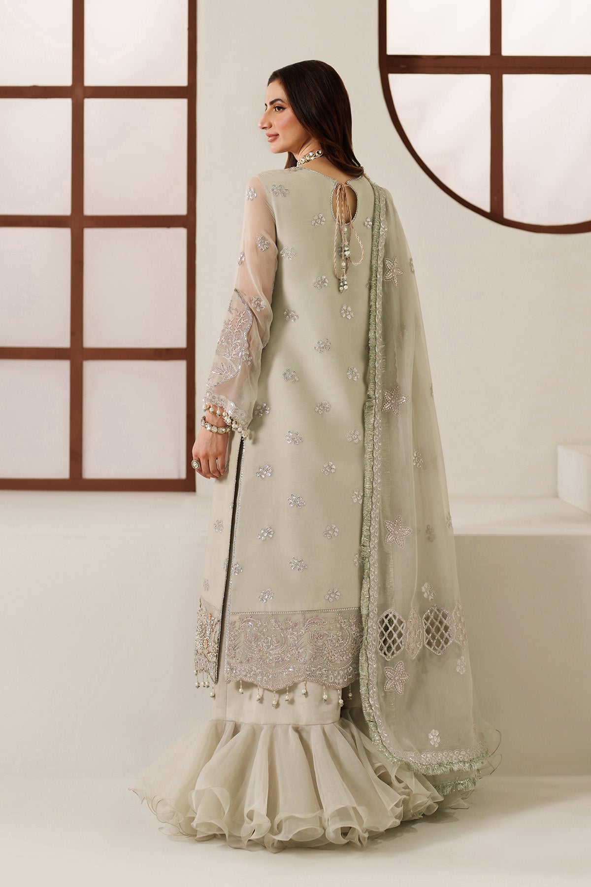Alizeh | Reena Handmade 25 | AF-HM-4048-Nashmia - Ladies Clothes - Maria Faisal