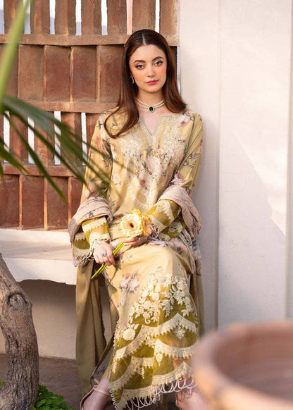 Myeesha | Lamhay Luxury Lawn 25 | Zarnish by Maria Faisal - Registered Vendor of : Myeesha - type : Ladies Clothes - 100% original wedding dresses