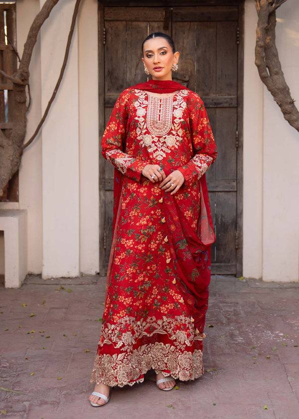Myeesha | Lamhay Luxury Lawn 25 | Aatish by Maria Faisal - Registered Vendor of : Myeesha - type : Ladies Clothes - 100% original wedding dresses