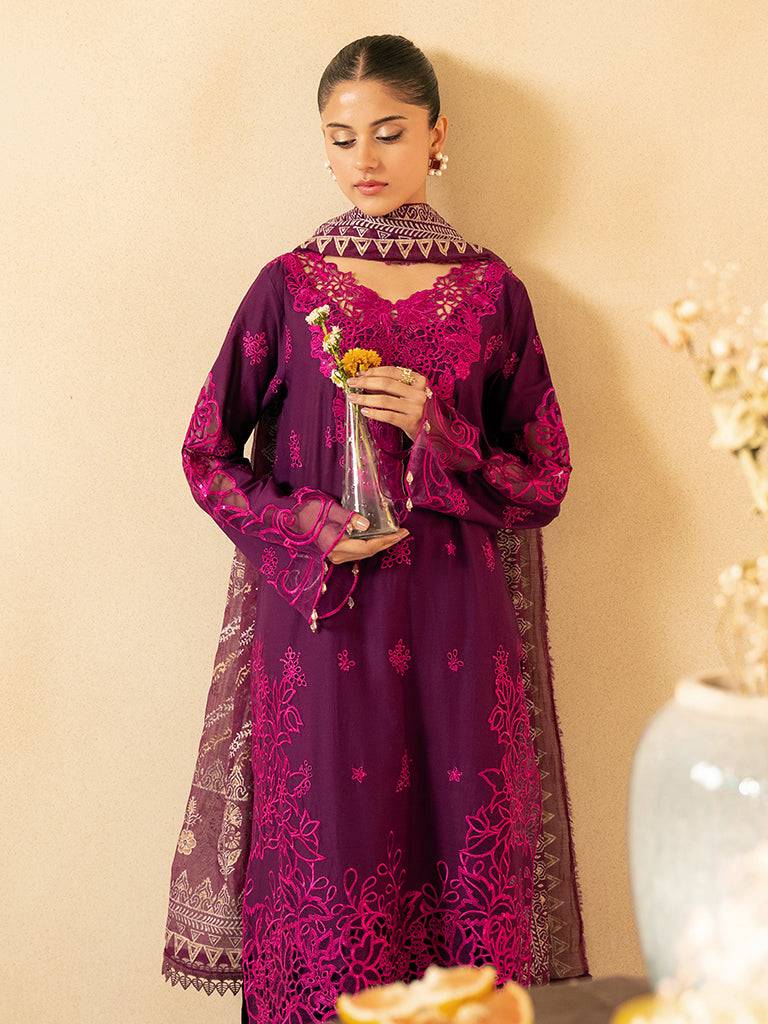 Rajbari | Jahaan Premium Festive Lawn | NORA (Jahan) 6-B by Maria Faisal - Registered Vendor of : Rajbari - type : Ladies Clothes - 100% original wedding dresses