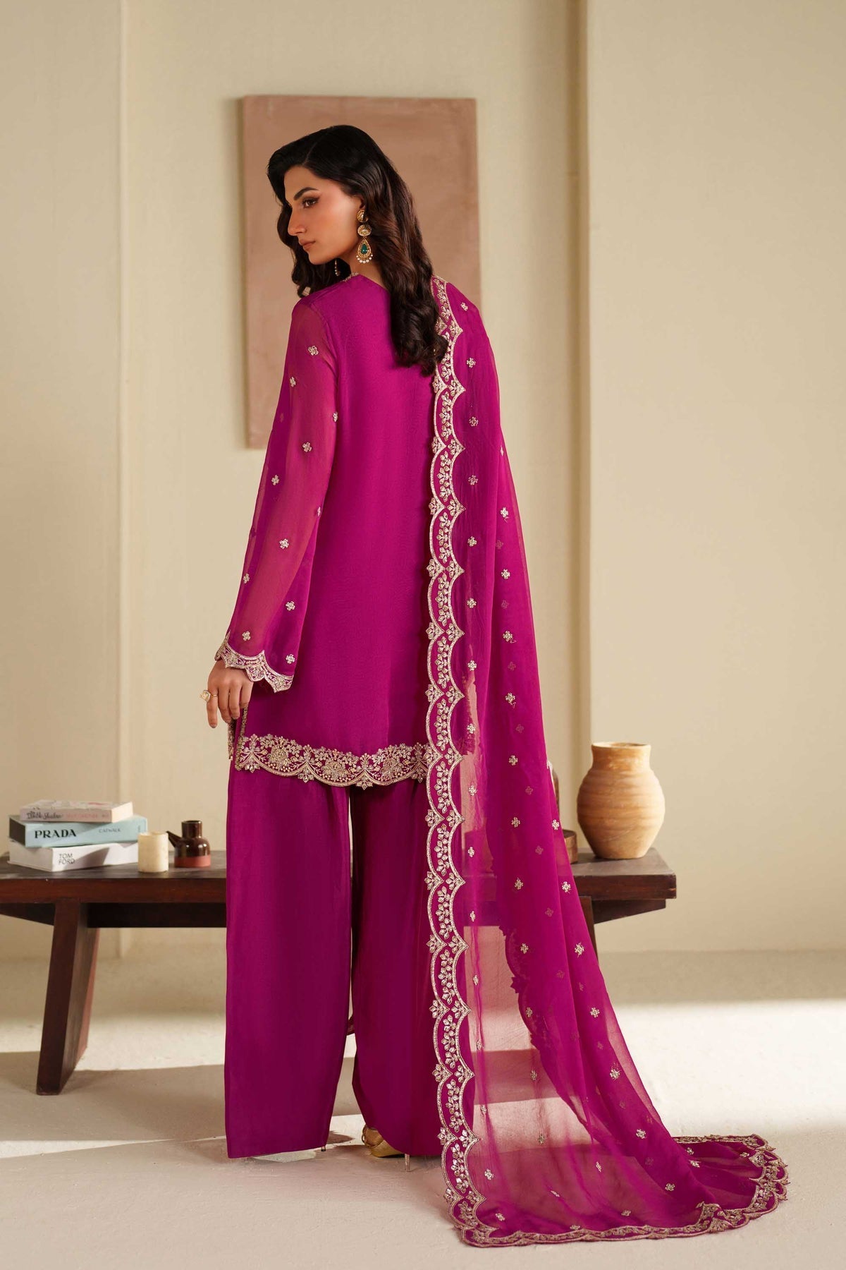 Akbar Aslam | Formal Pret | Raniya - Formal Dress - available at Maria Faisal in UK and USA.