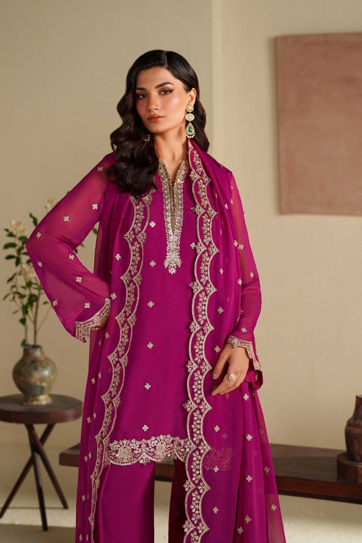 Akbar Aslam | Formal Pret | Raniya - Formal Dress - available at Maria Faisal in UK and USA.