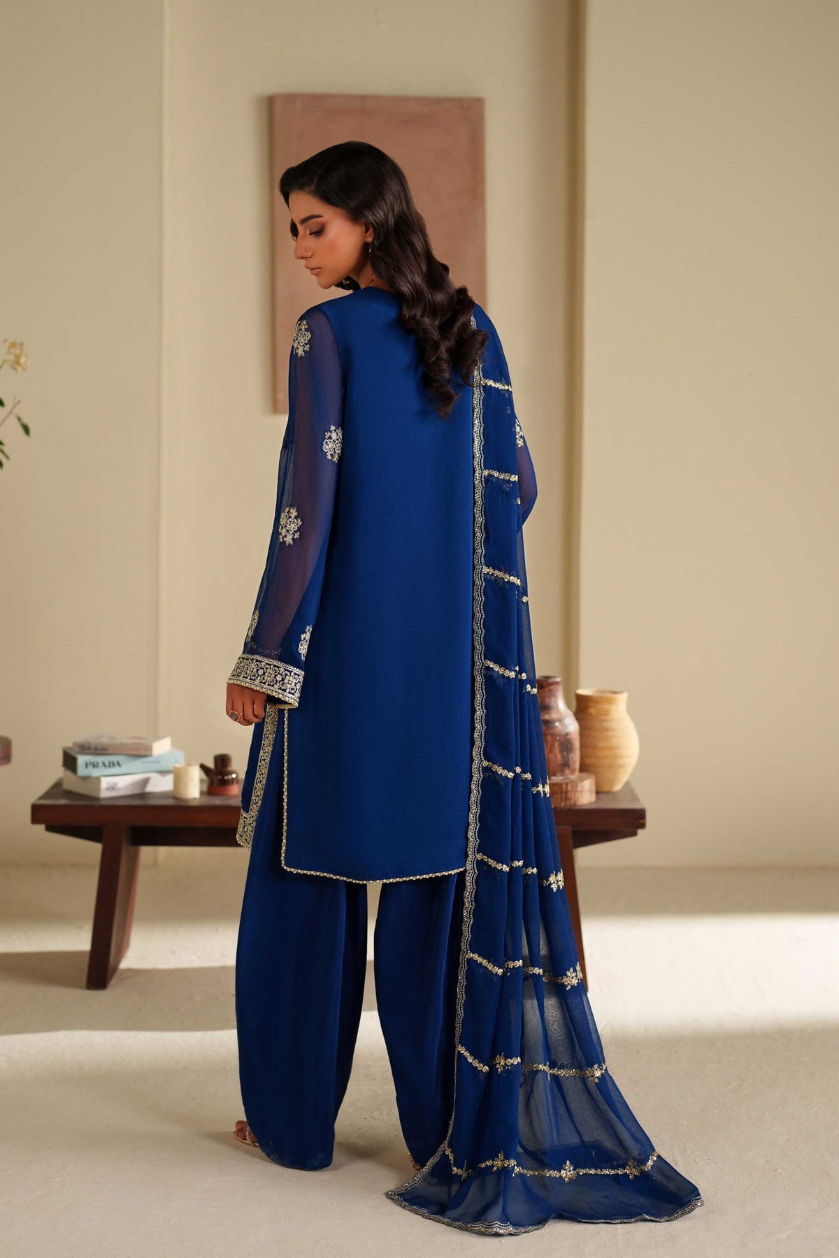 Akbar Aslam | Formal Pret | Sahar - Formal Dress - available at Maria Faisal in UK and USA.
