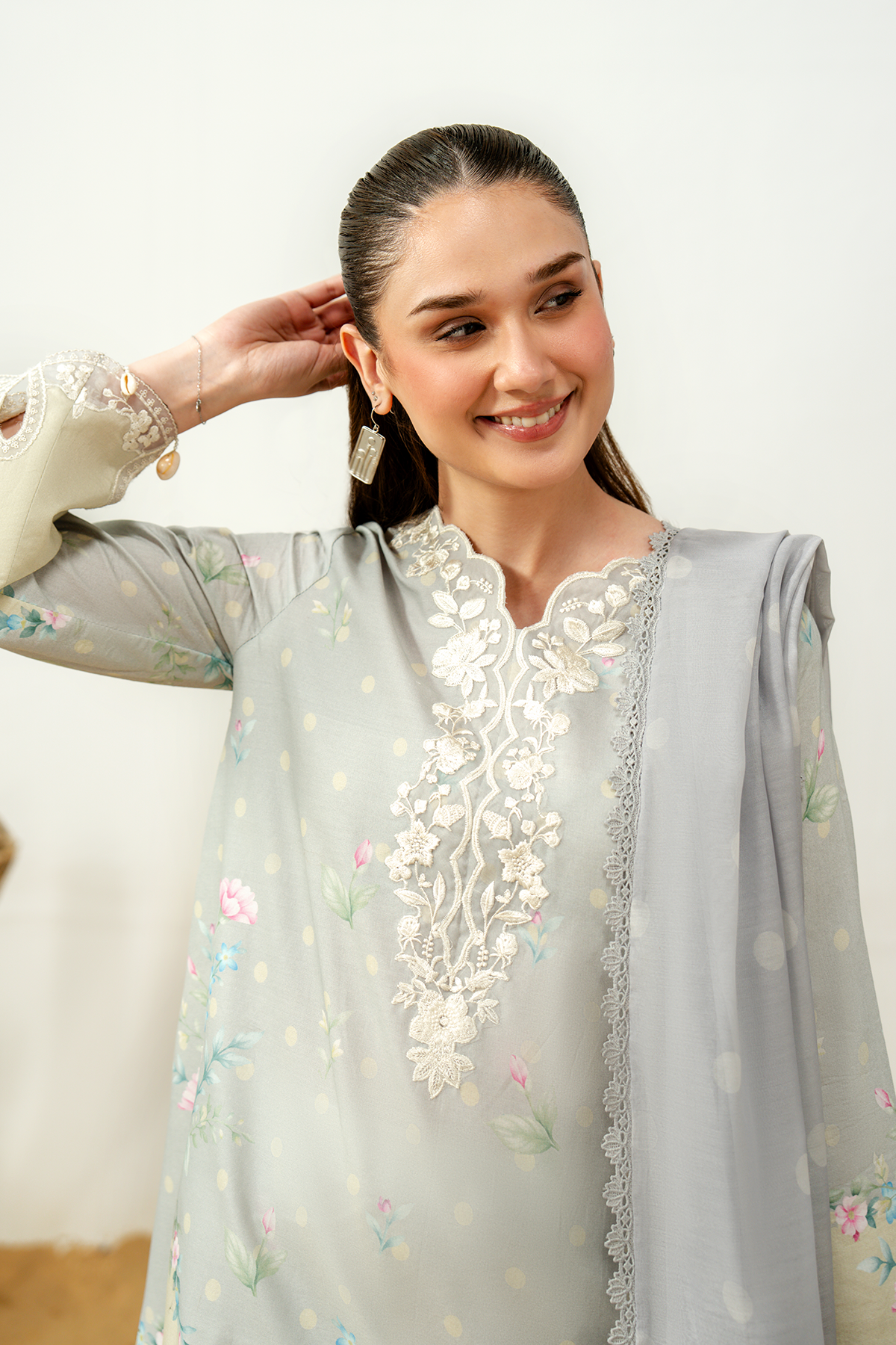 Zarposh | Sundaze Luxe Pret | Nivara - Luxury Dress - available at Maria Faisal in UK and USA.