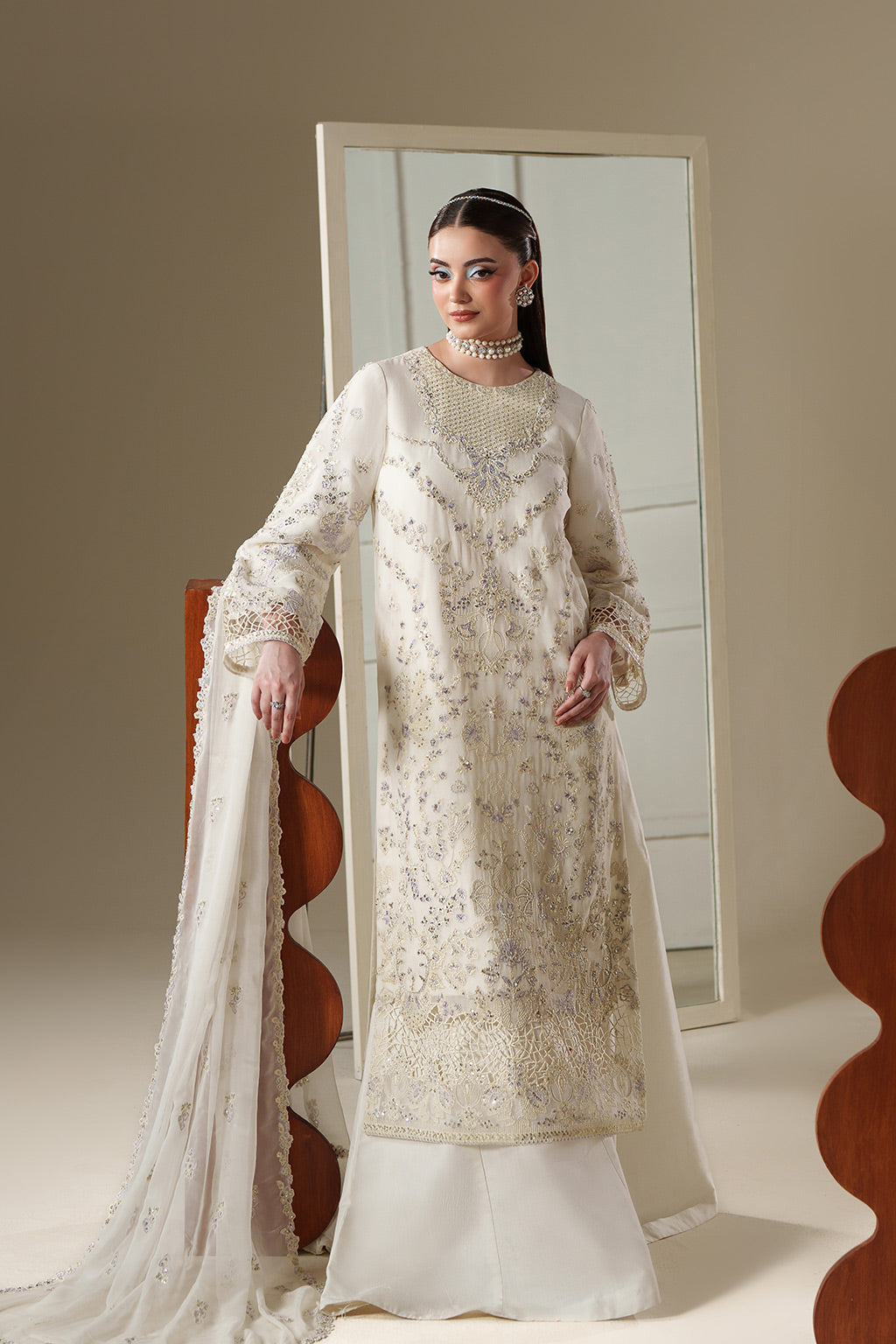 Emaan Adeel | Nouvelle Luxury Chiffon |ELOSIE - Formal Dress - available at Maria Faisal in UK and USA.