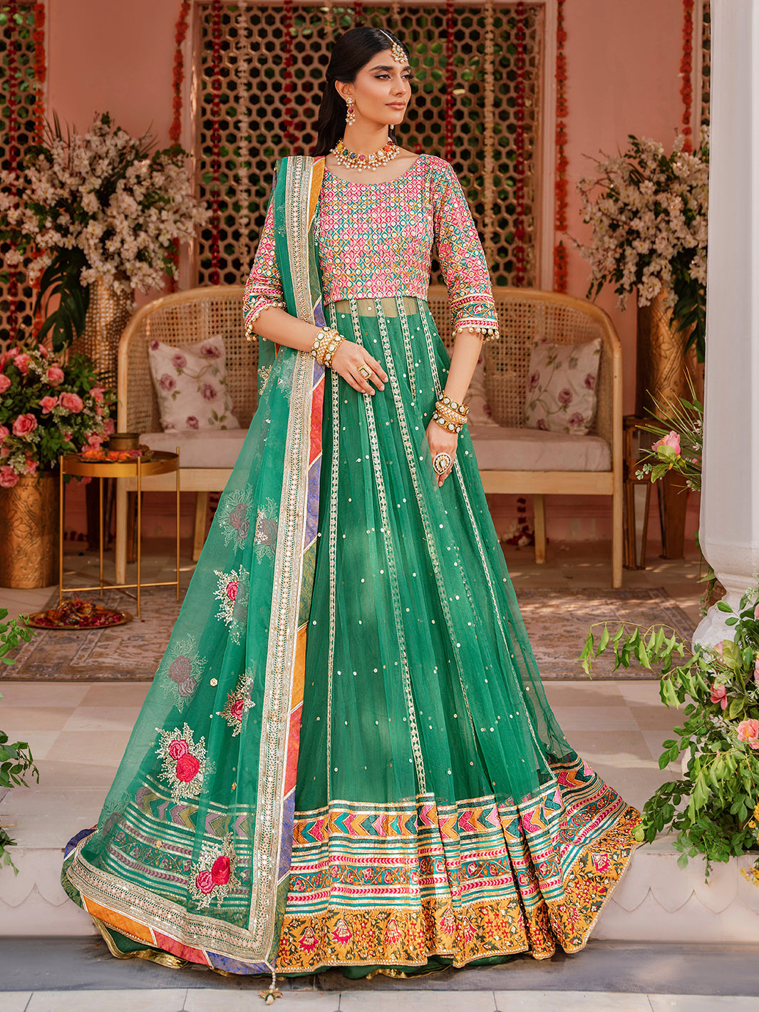 Faiza Faisal | Heeriye Luxury Formals | Zaib-un-Nisa - Ladies Clothes - Maria Faisal