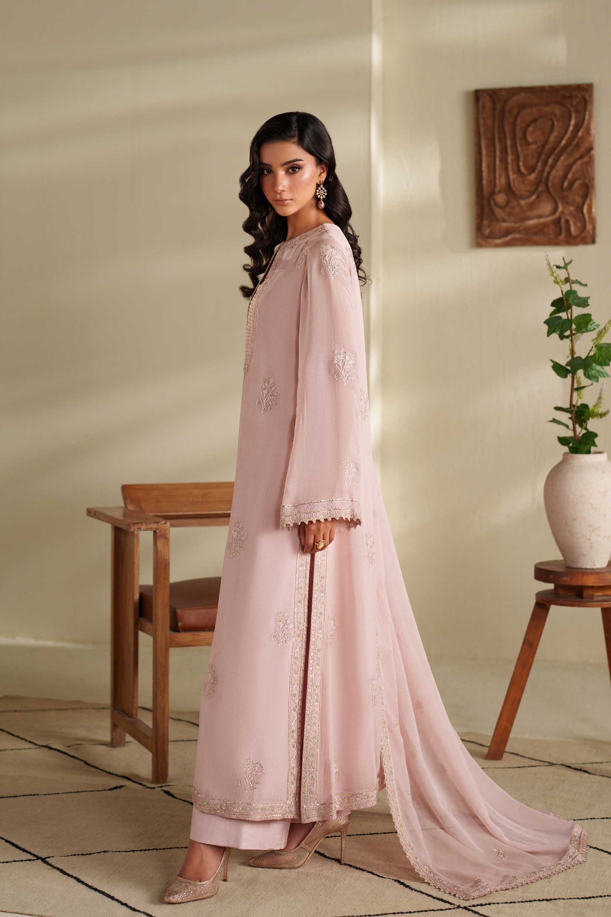Akbar Aslam | Formal Pret | Friya - Formal Dress - available at Maria Faisal in UK and USA.