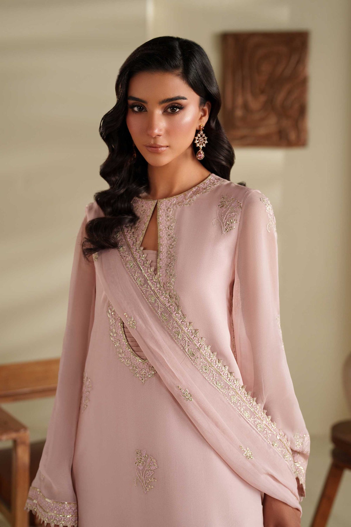 Akbar Aslam | Formal Pret | Friya - Formal Dress - available at Maria Faisal in UK and USA.