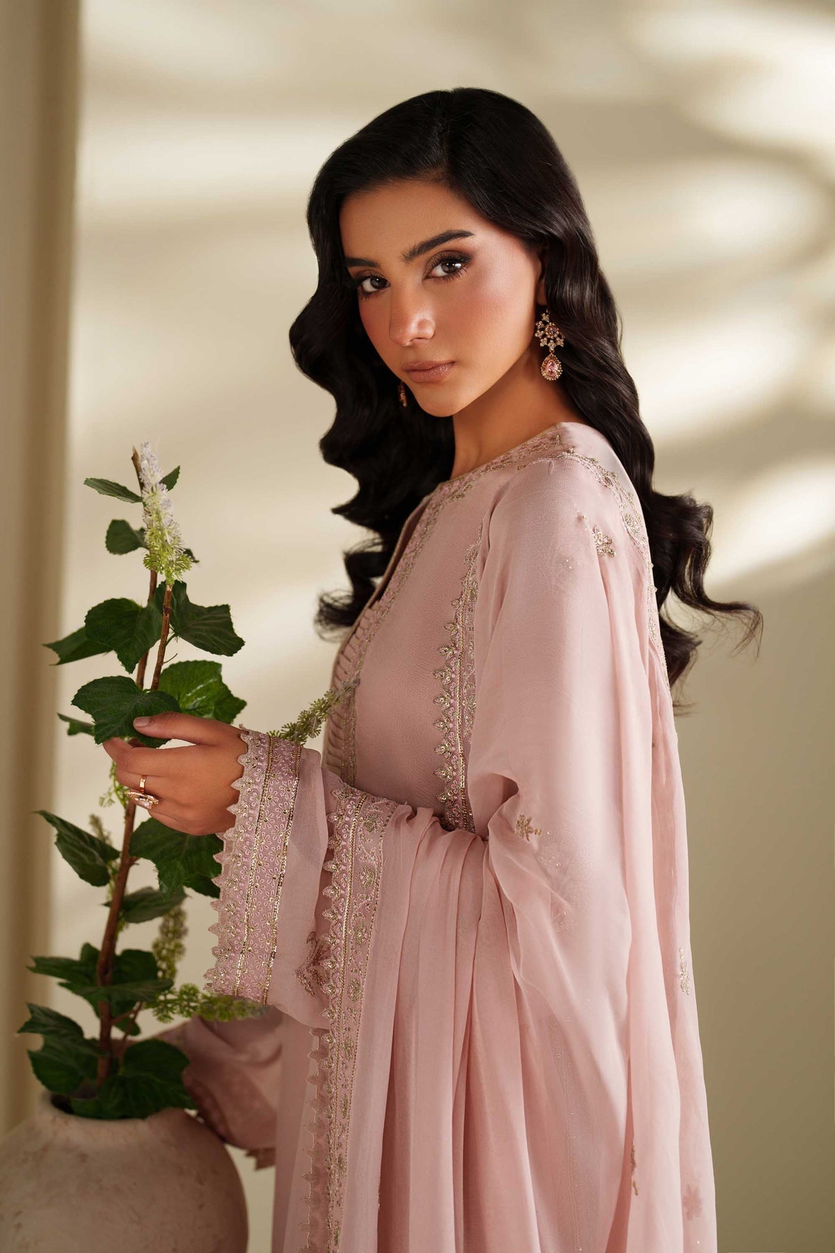 Akbar Aslam | Formal Pret | Friya - Formal Dress - available at Maria Faisal in UK and USA.