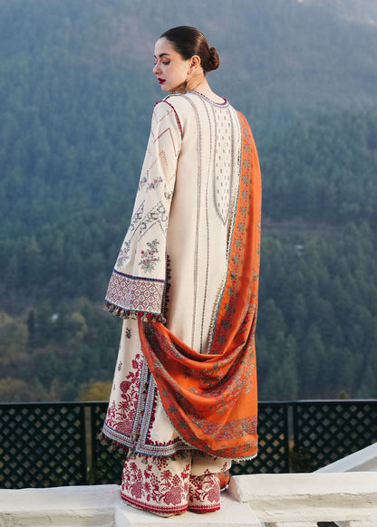 Hussain Rehar | Winter Shawl 24 | Almas - Ladies Clothes - Maria Faisal