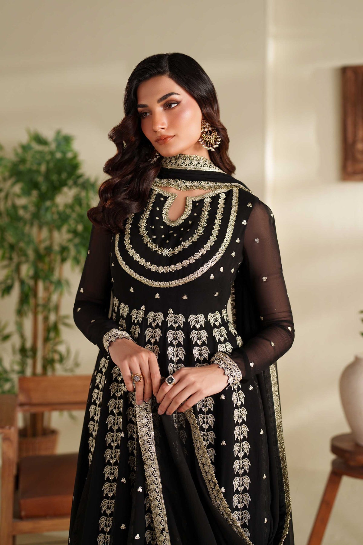 Akbar Aslam | Formal Pret | Parizay - Formal Dress - available at Maria Faisal in UK and USA.