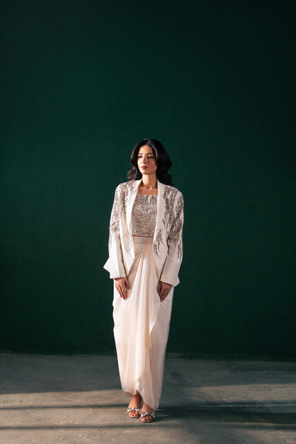 Malook | Dhanak Formals | Starlit - Ladies Clothes - Maria Faisal