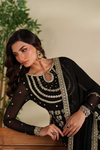 Akbar Aslam | Formal Pret | Parizay - Formal Dress - available at Maria Faisal in UK and USA.