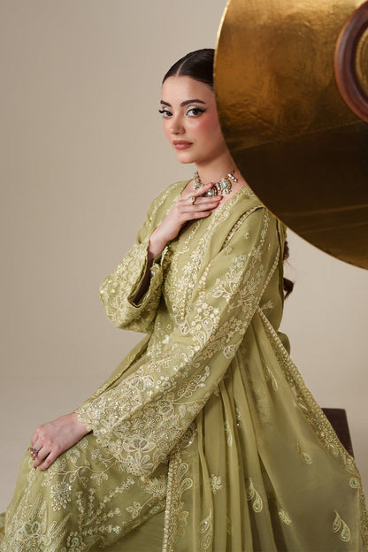 Emaan Adeel | Nouvelle Luxury Chiffon | NOLA - Formal Dress - available at Maria Faisal in UK and USA.