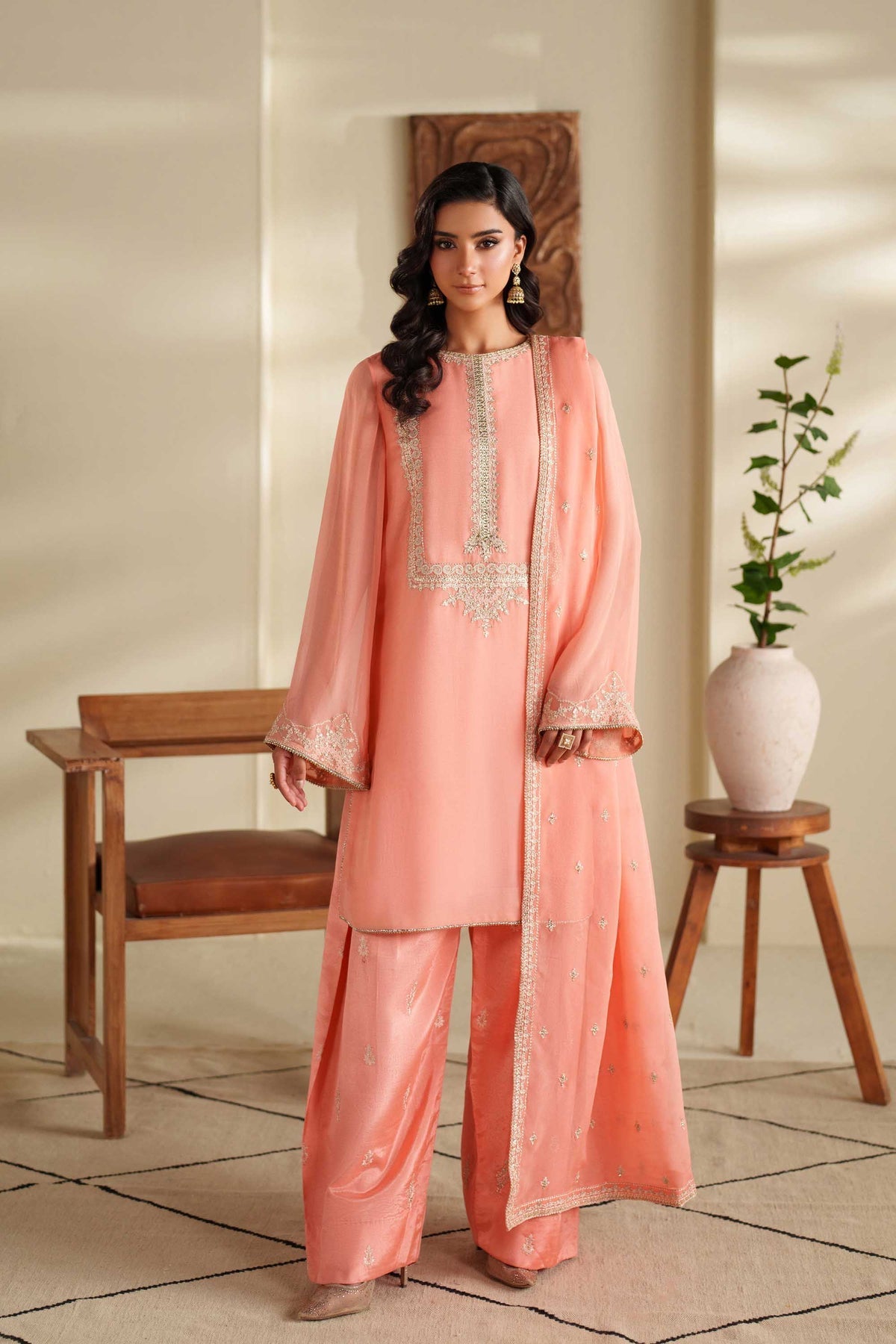 Akbar Aslam | Formal Pret | Shae - Formal Dress - available at Maria Faisal in UK and USA.