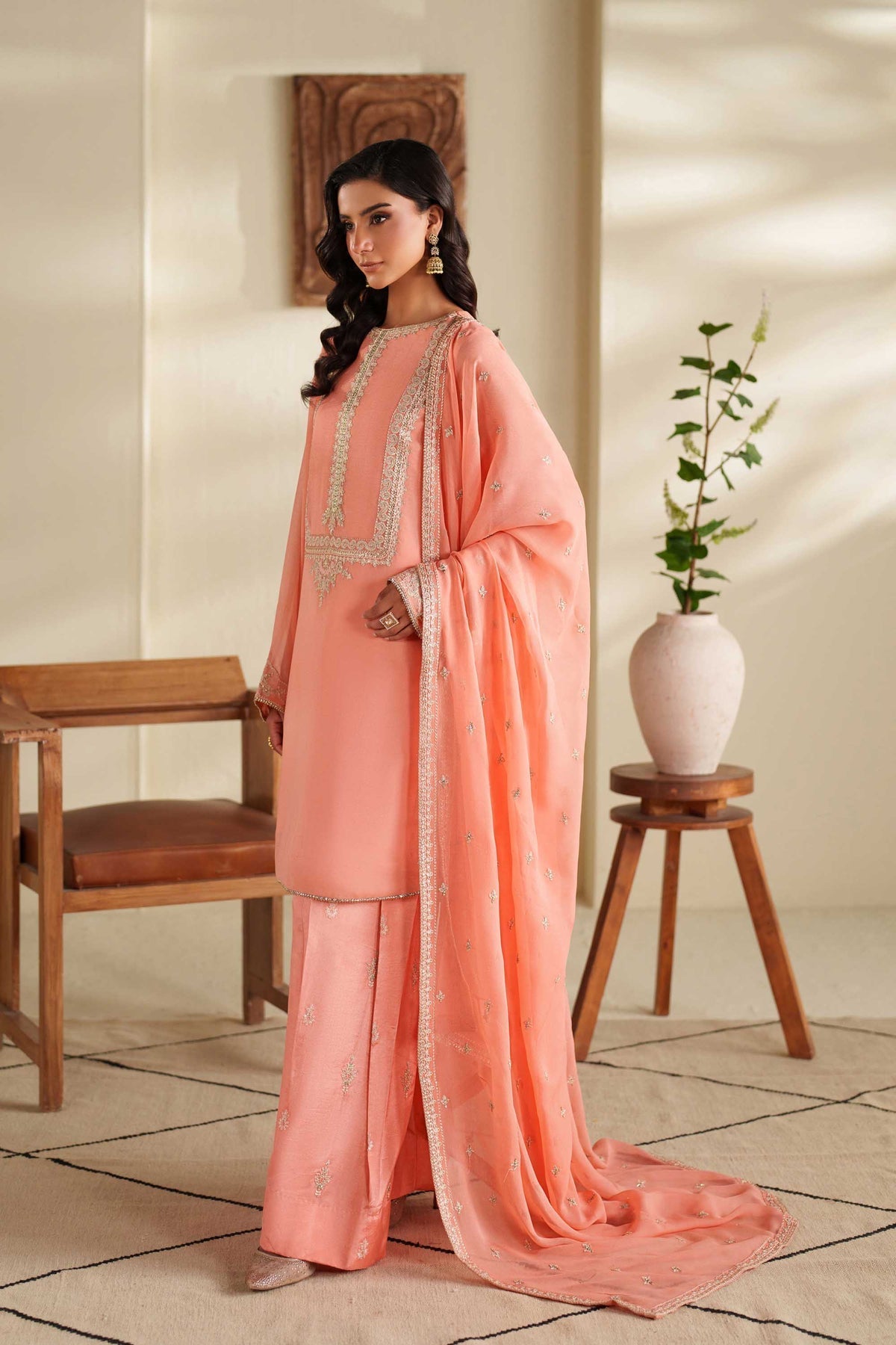 Akbar Aslam | Formal Pret | Shae - Formal Dress - available at Maria Faisal in UK and USA.