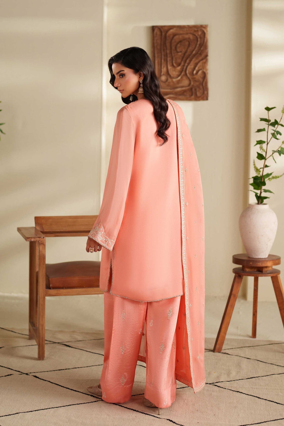 Akbar Aslam | Formal Pret | Shae - Formal Dress - available at Maria Faisal in UK and USA.