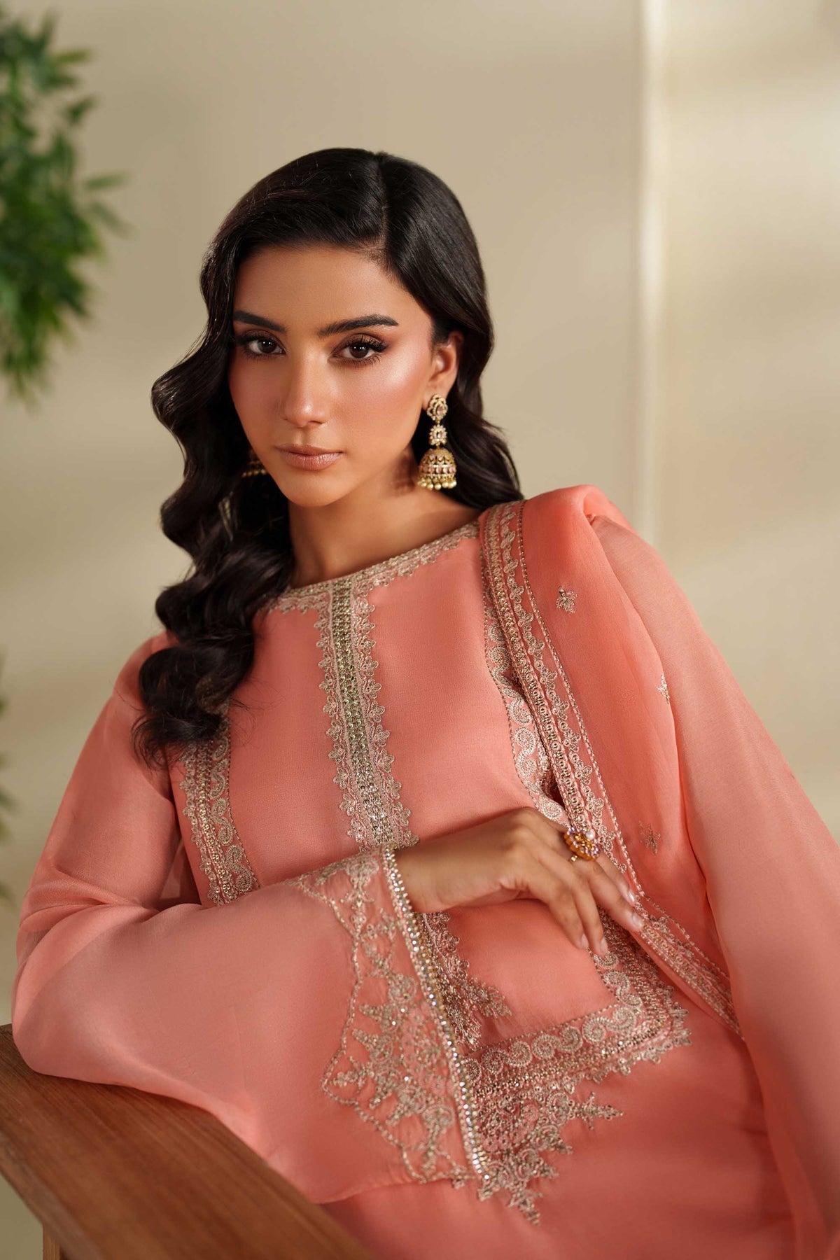 Akbar Aslam | Formal Pret | Shae - Formal Dress - available at Maria Faisal in UK and USA.