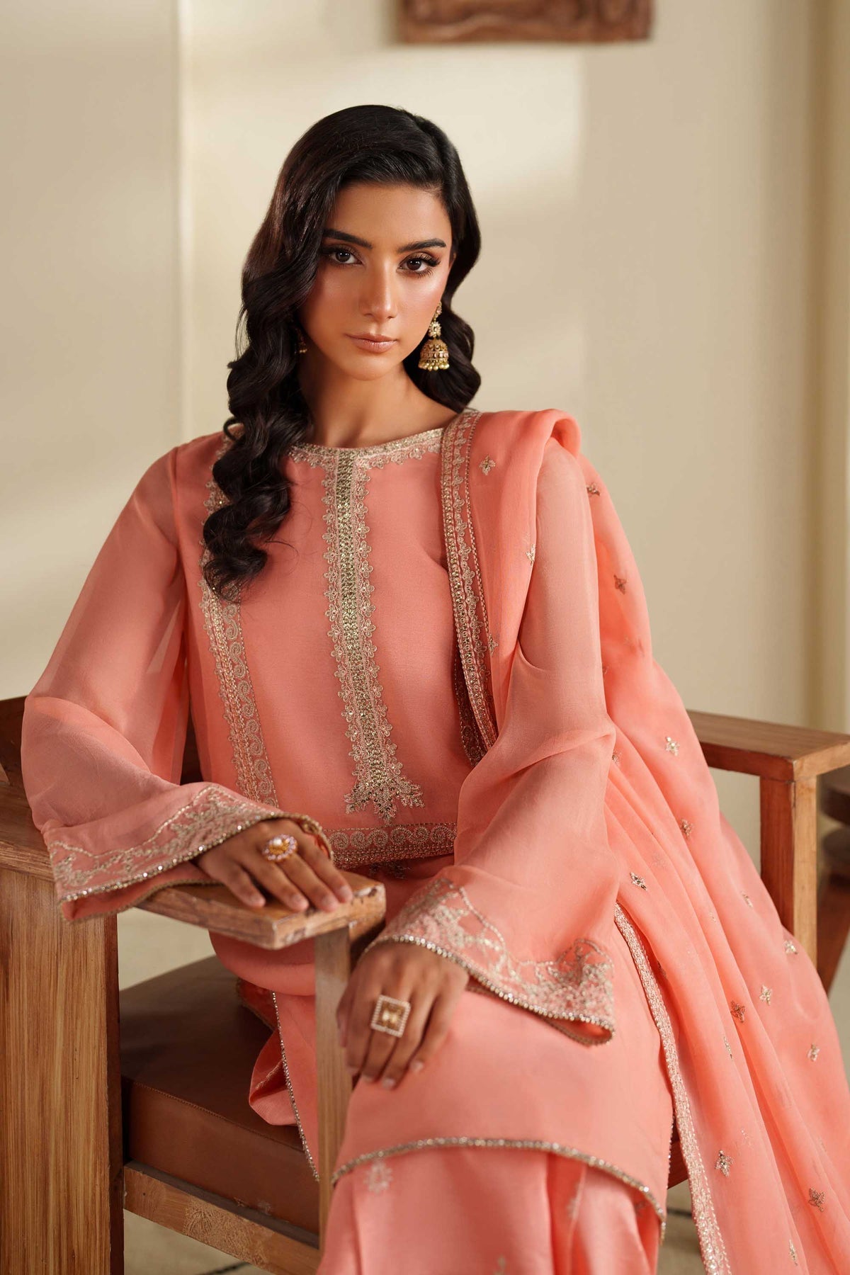 Akbar Aslam | Formal Pret | Shae - Formal Dress - available at Maria Faisal in UK and USA.