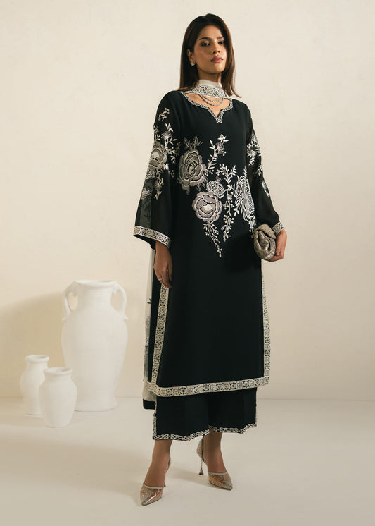 Mahgul | Alea Luxury Pret | Phantom - Luxury Dress - available at Maria Faisal in UK and USA.