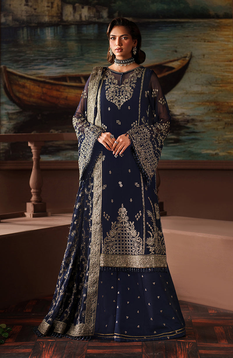 Zarif | Premium Chiffon | ZRF-PRC-06 FELICIA - Ladies Clothes - Maria Faisal