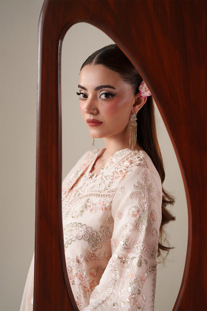 Emaan Adeel | Nouvelle Luxury Chiffon | LUMI - Formal Dress - available at Maria Faisal in UK and USA.