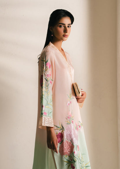 Mahgul | Alea Luxury Pret | Dawn - Luxury Dress - available at Maria Faisal in UK and USA.