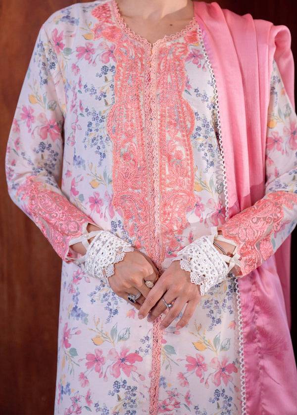 Myeesha | Lamhay Luxury Lawn 25 | Nazneen by Maria Faisal - Registered Vendor of : Myeesha - type : Ladies Clothes - 100% original wedding dresses