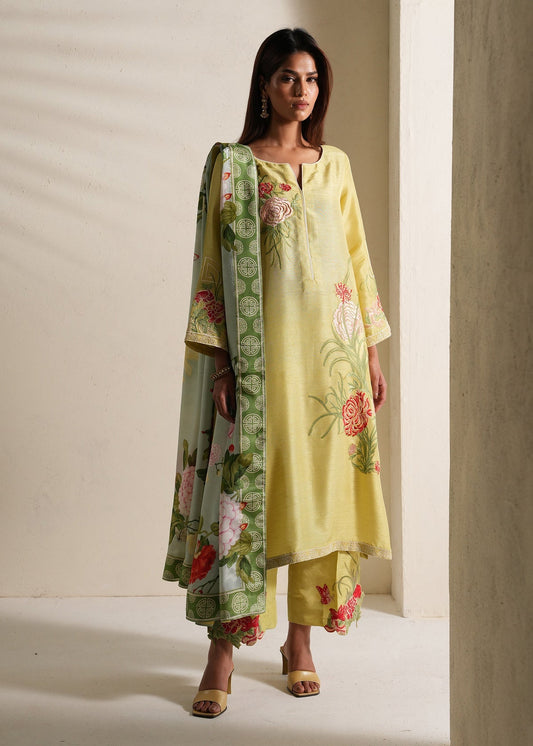 Mahgul | Alea Luxury Pret | Mimosa - Luxury Dress - available at Maria Faisal in UK and USA.