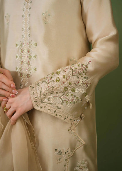 Jeem | Celestial Luxe Formals |BEIGE - Formal Dress - available at Maria Faisal in UK and USA.