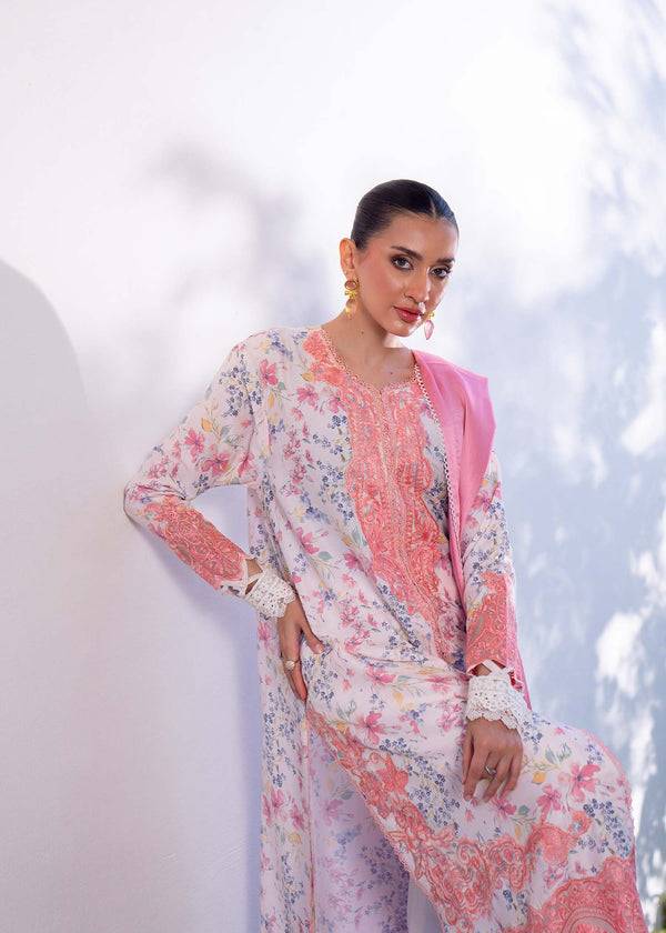 Myeesha | Lamhay Luxury Lawn 25 | Nazneen by Maria Faisal - Registered Vendor of : Myeesha - type : Ladies Clothes - 100% original wedding dresses