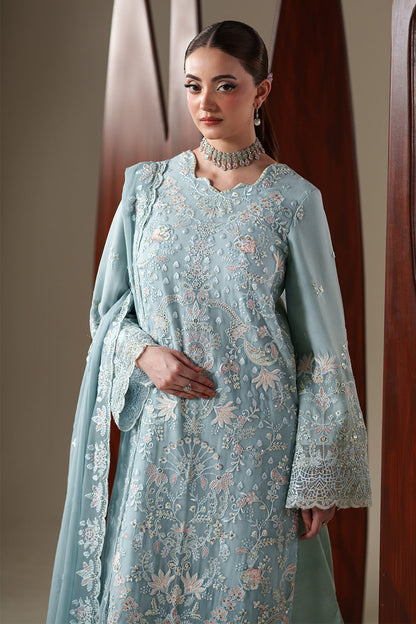 Emaan Adeel | Nouvelle Luxury Chiffon | ARIA - Formal Dress - available at Maria Faisal in UK and USA.
