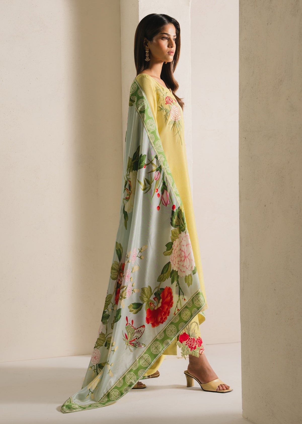 Mahgul | Alea Luxury Pret | Mimosa - Luxury Dress - available at Maria Faisal in UK and USA.
