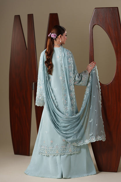 Emaan Adeel | Nouvelle Luxury Chiffon | ARIA - Formal Dress - available at Maria Faisal in UK and USA.